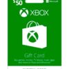 XBOX GIFT CARD 50$ USA 2 XBOX GIFT CARD 50$ USA