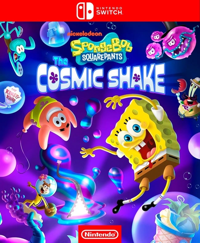 SPONGEBOB SQUAREPANTS THE COSMIC SHAKE – NINTENDO SWITCH SPONGEBOB SQUAREPANTS THE COSMIC SHAKE – NINTENDO SWITCH