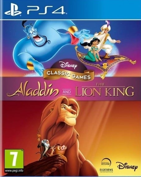 DISNEY CLASSIC GAMES ALADDIN AND THE LION KING PS4 DISNEY CLASSIC GAMES ALADDIN AND THE LION KING PS4