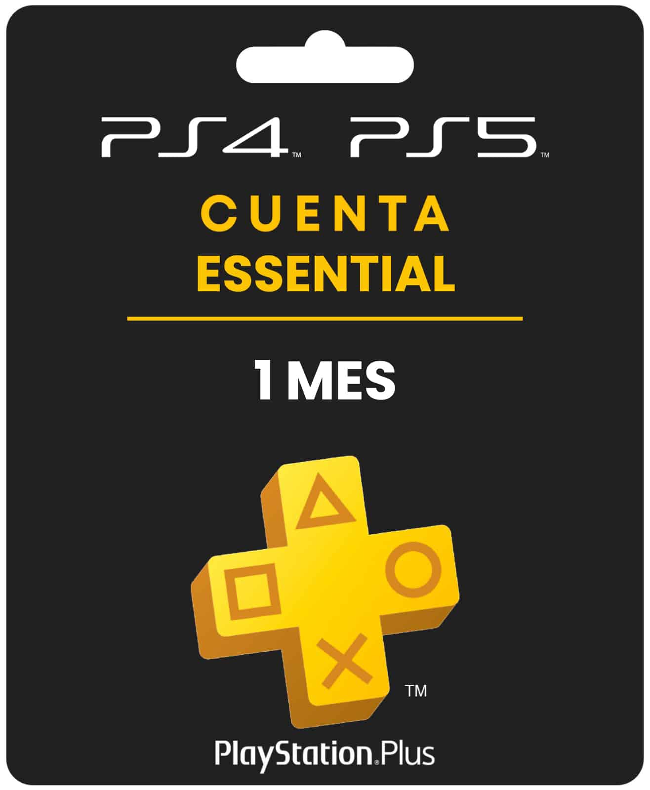 PSN PLUS Essencial 1 MES CUENTA PSN PLUS Essencial 1 MES CUENTA