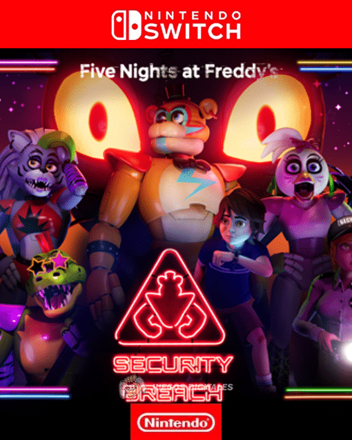 Nintendo Switch Five Nights at Freddy's: Security Breach Free Shipping! Maximum Games Five Nights at Freddy's Security