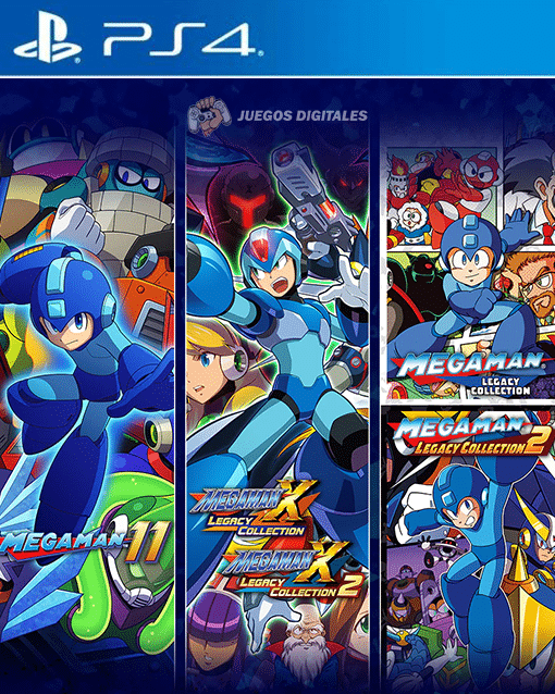 Mega Man 30th Annicersary Bundle PS4 Mega Man 30th Annicersary Bundle PS4