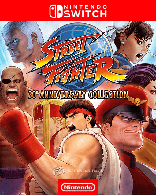 ストリートファイター30th Switch版 STREET FIGHTER 30TH ANNIVERSARY NINTENDO SWITCH | Juegos digitales