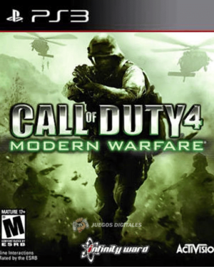 CALL DUTY MODERN WARFARE+DLC PS3