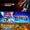 3 EN 1 MARIO+RABBIDS SPARKS HOPE + NEED FOR SPEED HOT PURSUIT + RAYMAN LEGENDS NINTENDO SWITCH 2 Pack Nintendo