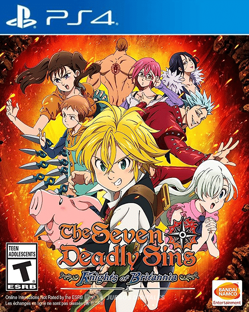 THE SEVEN DEADLY SINS KNIGHTS OF BRITANNIA PS4 THE SEVEN DEADLY SINS KNIGHTS OF BRITANNIA PS4
