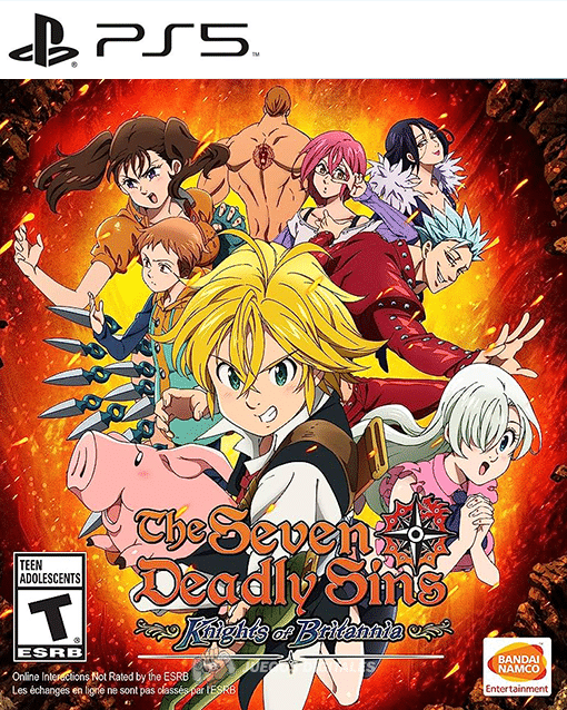 THE SEVEN DEADLY SINS KNIGHTS OF BRITANNIA PS5 THE SEVEN DEADLY SINS KNIGHTS OF BRITANNIA PS5