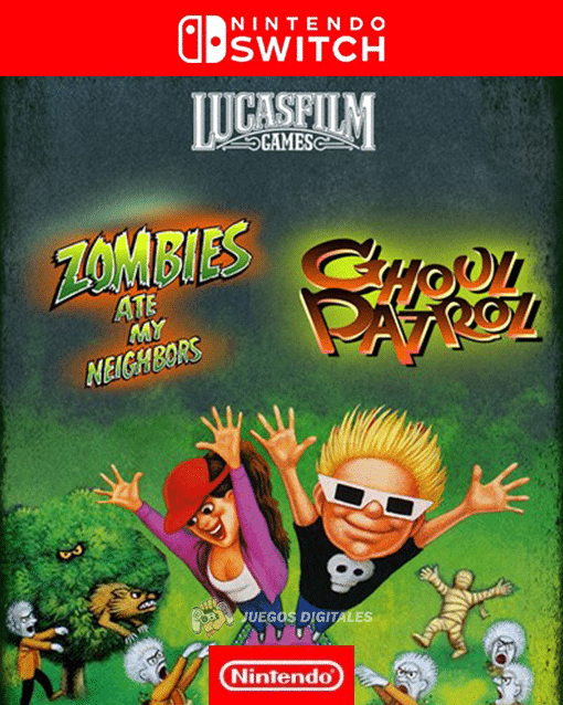 Zombies Ate My Neighbors and Ghoul Patrol Nintendo Zombies Ate My Neighbors and Ghoul Patrol Nintendo