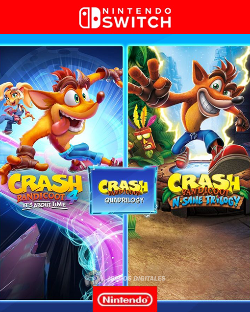 crash bandicoot quadrilogy bundle Nintendo crash bandicoot quadrilogy bundle Nintendo