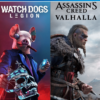 ASSASSINS CREED VALHALLA + WATC DOGS LEGION PS4