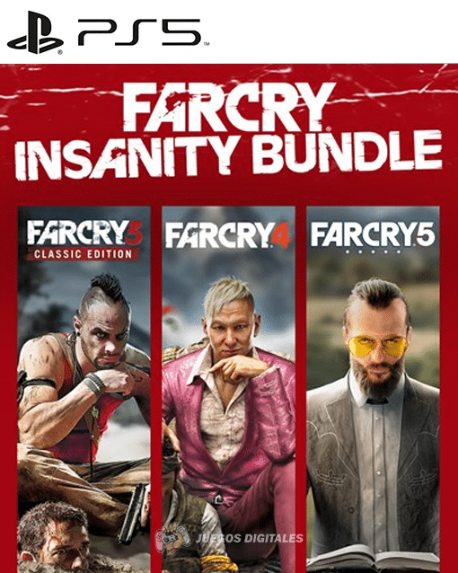 Far cry Insanity bundle PS5 Far cry Insanity bundle PS5