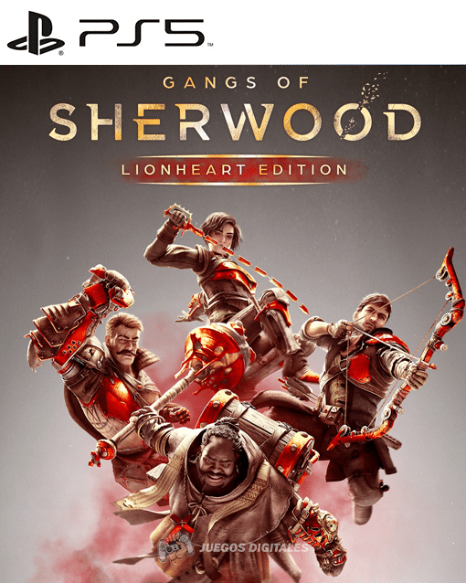 Gangs of sherwood Lionheart editio pre orden PS5 Gangs of sherwood Lionheart editio pre orden PS5