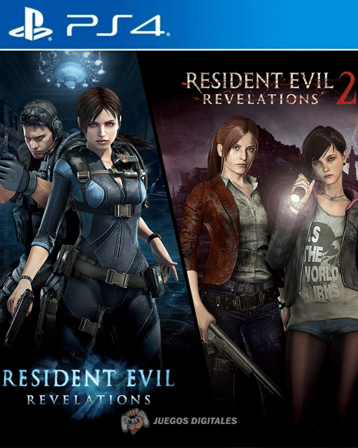 Resident evil revelations 1 y 2 PS4 Resident evil revelations 1 y 2 PS4