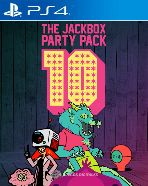 The jackbox party pack 10 PS4 The jackbox party pack 10 PS4