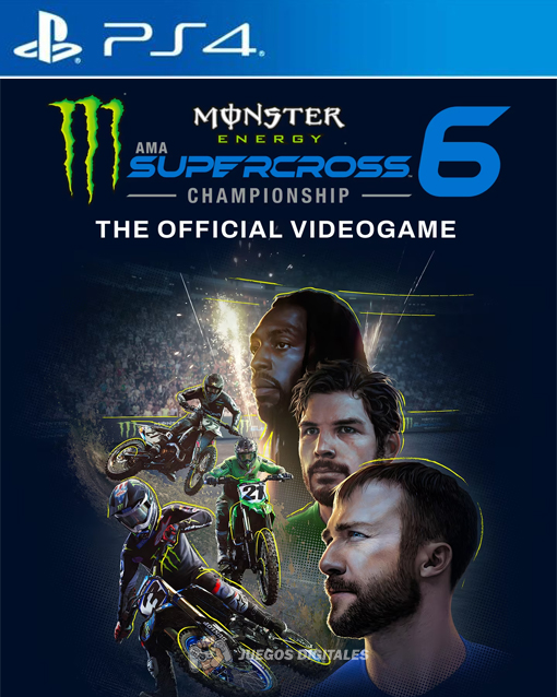 Monster Energy Supercross the official videogame 6 PS4 Monster Energy Supercross the official videogame 6 PS4
