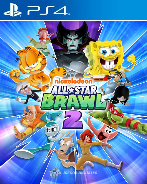 Nickelodeon all star brawl 2 PS4 Nickelodeon all star brawl 2 PS4