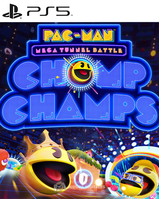 PAC-MAC Mega tunnel battle chomp champs PS5 PAC-MAN Mega Tunnel Battle: Chomp Champs PS5