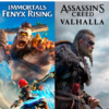 2 JUEGOS EN 1 ASSASSINS CREED VALHALLA MAS IMMORTALS FENYX RISING PS5 2 2 JUEGOS EN 1 ASSASSINS CREED VALHALLA MAS IMMORTALS FENYX RISING PS5