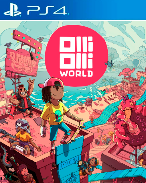 OlliOlli World PS4 OlliOlli World PS4