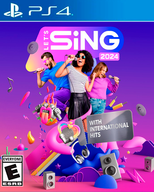 Lets Sing 2024 with International Hits PS4 Lets Sing 2024 with International Hits PS4