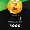 TARJETA RAZER GOLD DE 100$ 1 Razer Gold 100 USD Gameforever