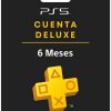 PSN PLUS DELUXE 6 MESES PS5 1 PSN PLUS DELUXE 6 MESES CUENTA PRINCIPAL PS5