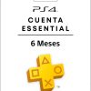 PSN PLUS ESSENTIAL 6 MESES CUENTA PRINCIPAL PS4
