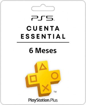 PSN PLUS ESSENTIAL 6 MESES CUENTA PRINCIPAL PS5