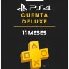 PSN PLUS DELUXE 11 MESES CUENTA PRINCIPAL PS4
